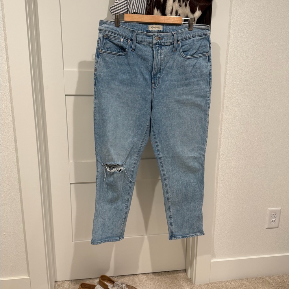Madewell Light Blue Ankle Jeans